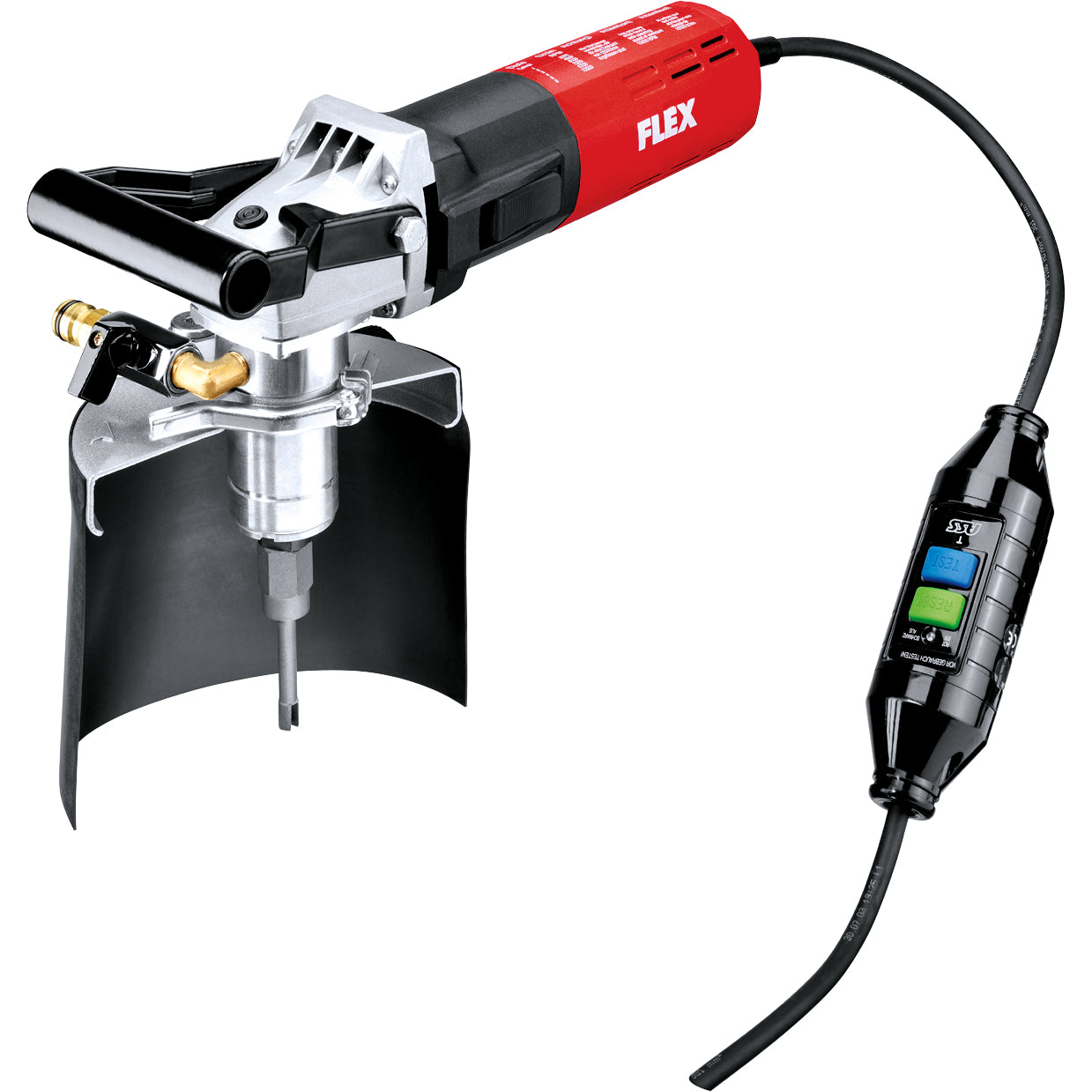 Vrtačka pro slepé díry s integrovaným přívodem vody s PRCD ochranným spínačem BHW 1549 VR