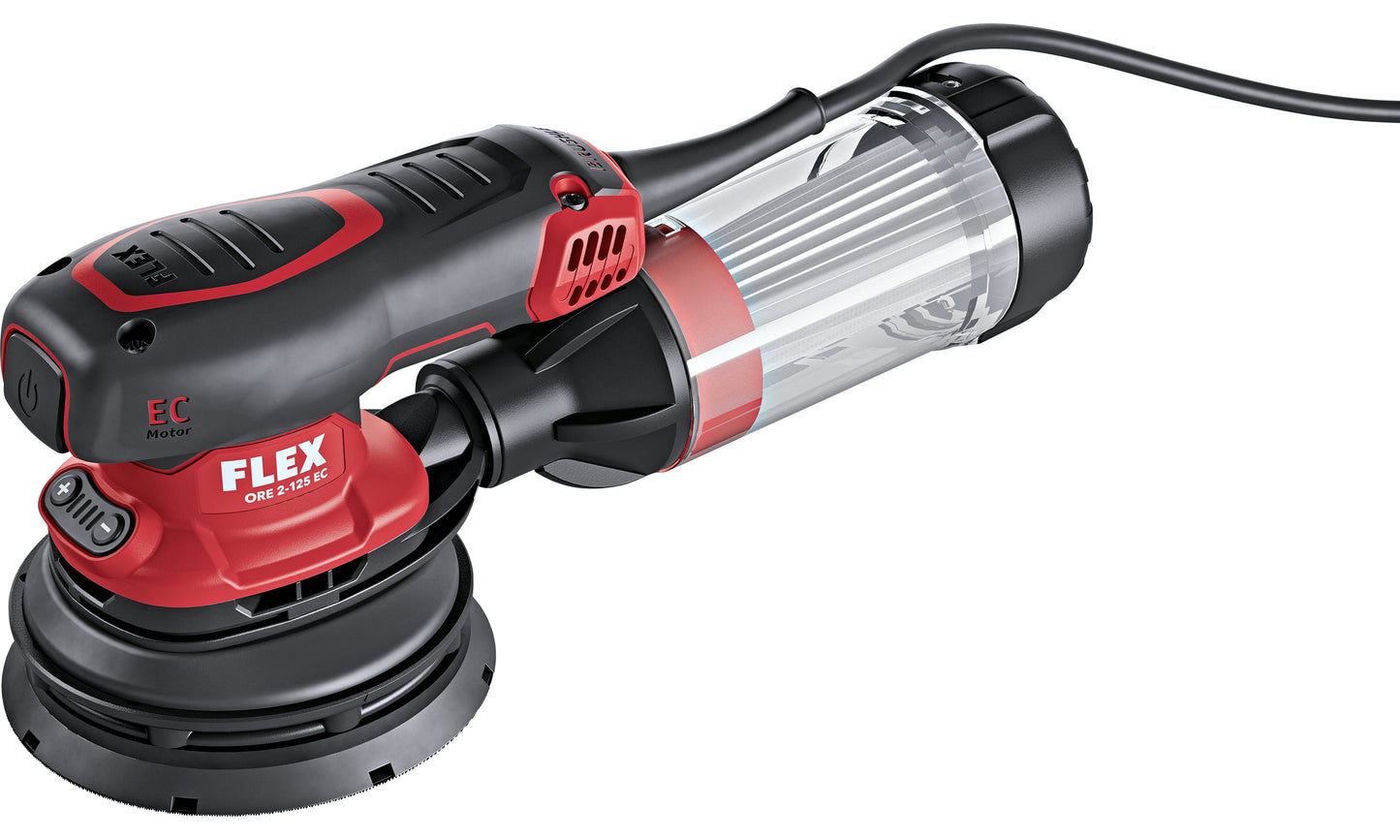 Kompaktní excentrické bruska s regulací otáček, 125 mm ORE 2-125 EC Set