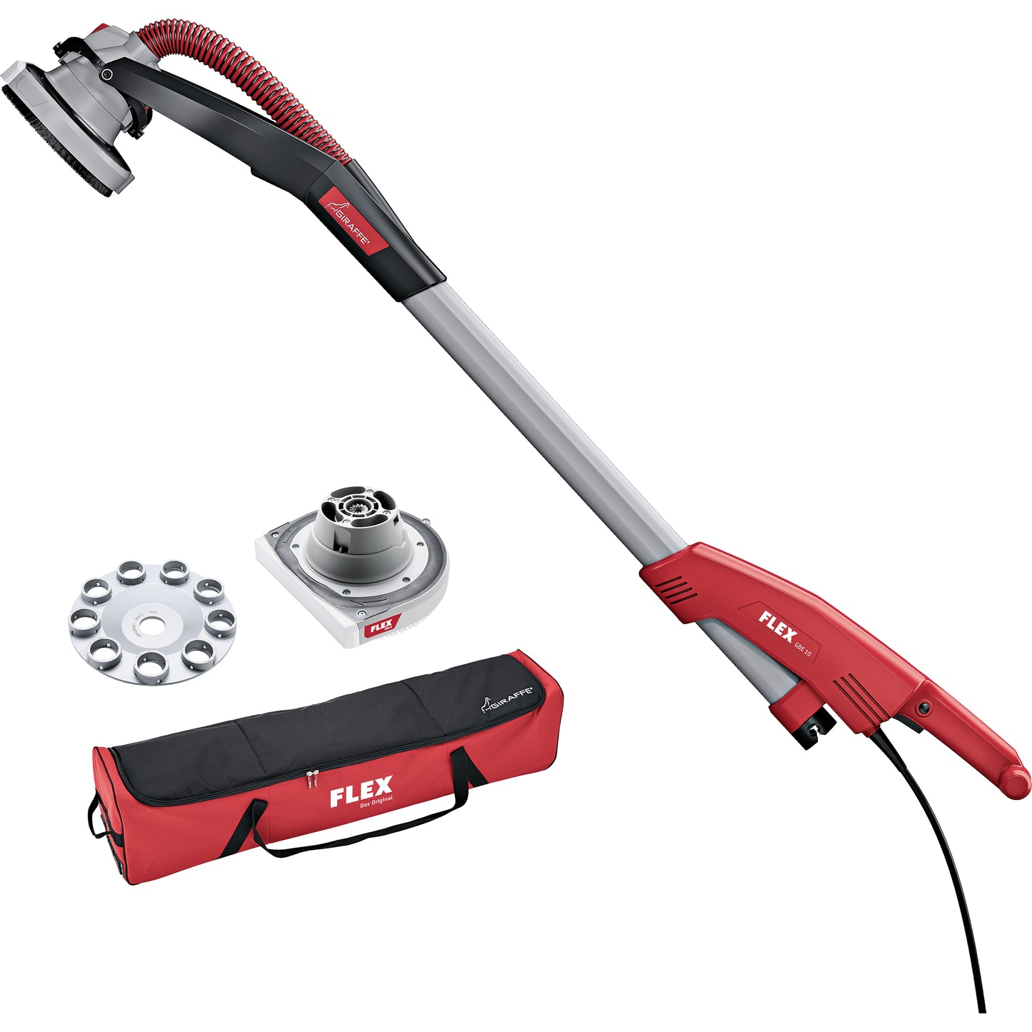 Giraffe® na beton - bruska na stropy a stěny se systémem výměny brusných hlav GDE 10 Set Thermo-Jet