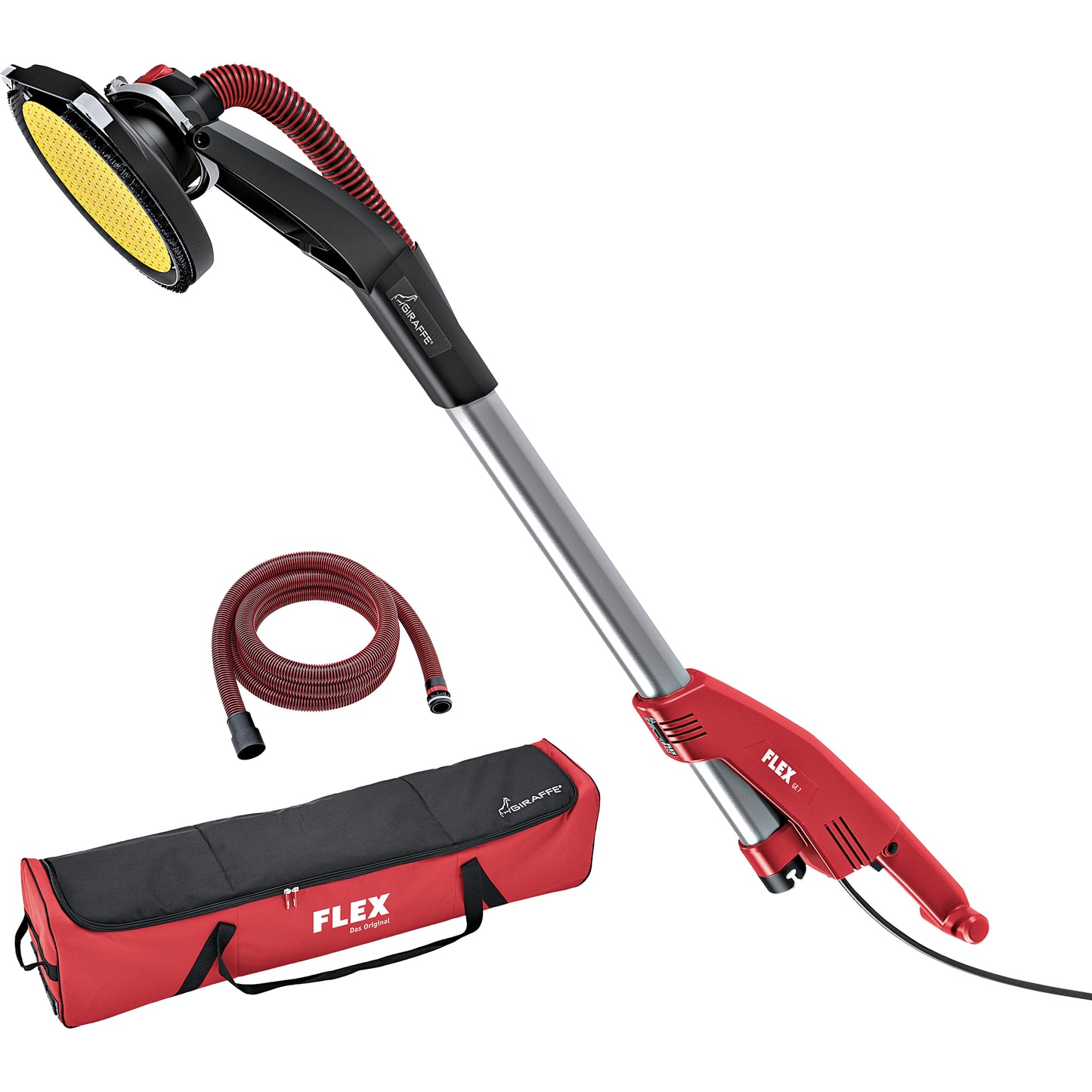 Žirafa na opracování stěn a stropů se systémem výměnných brusných hlav GE 7 + MH-R + SH