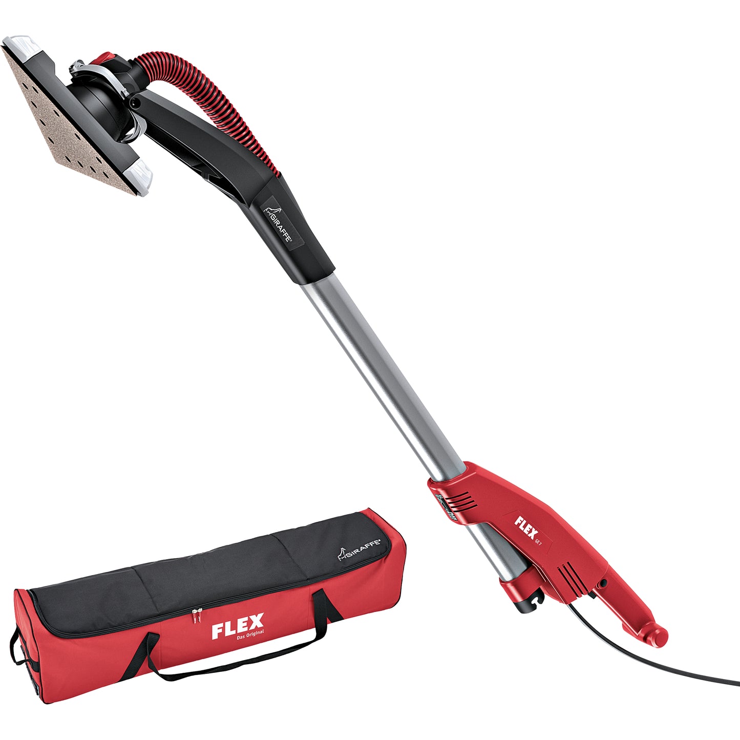 Žirafa na opracování stěn a stropů se systémem výměnných brusných hlav GE 7 + MH-T