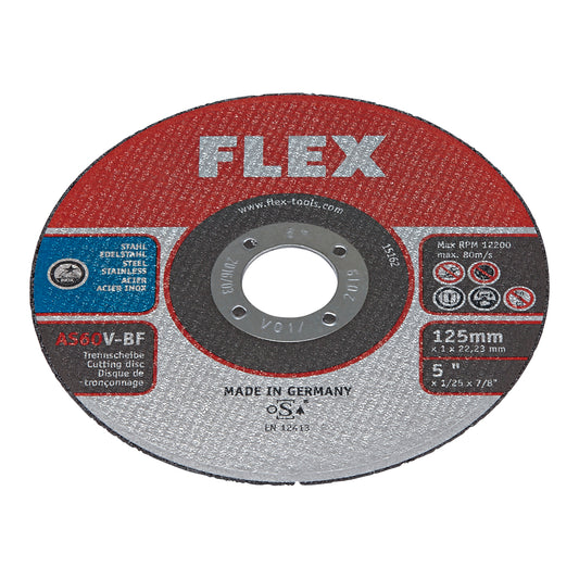 Tenké řezací kotouče (1 mm) na ušlechtilou ocel TSC Inox 125x1x22,2 VE10