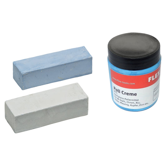 Leštící sada mini bílá/modrá/krém PP-W/B/C