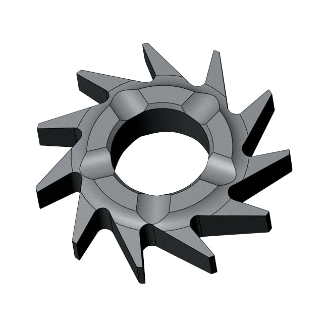 Tvrdokovová frézovací kolečka, plochá FR-F HM VE12