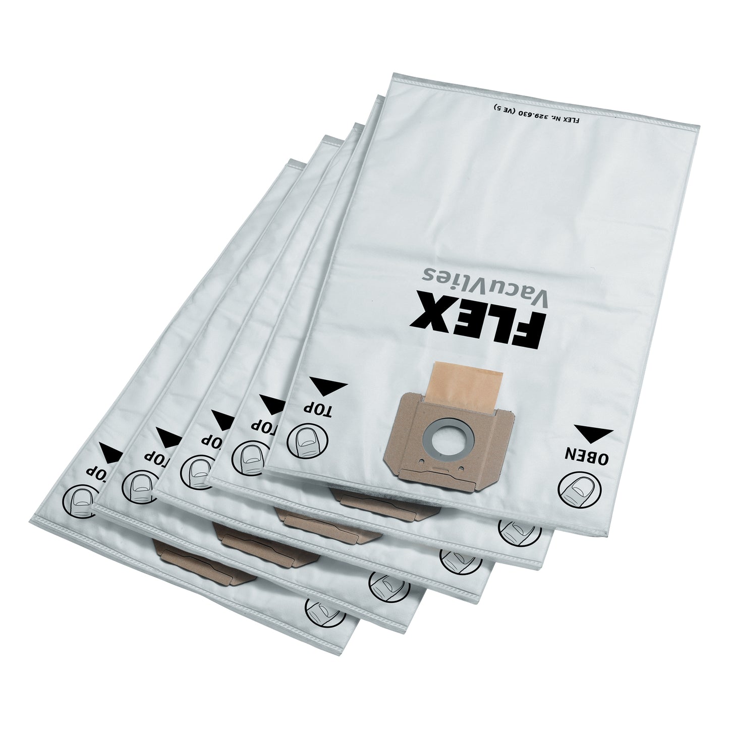 Plstěný filtrační sáček FLEX s Vacu - technologií FS-F VCE 45 M VE5