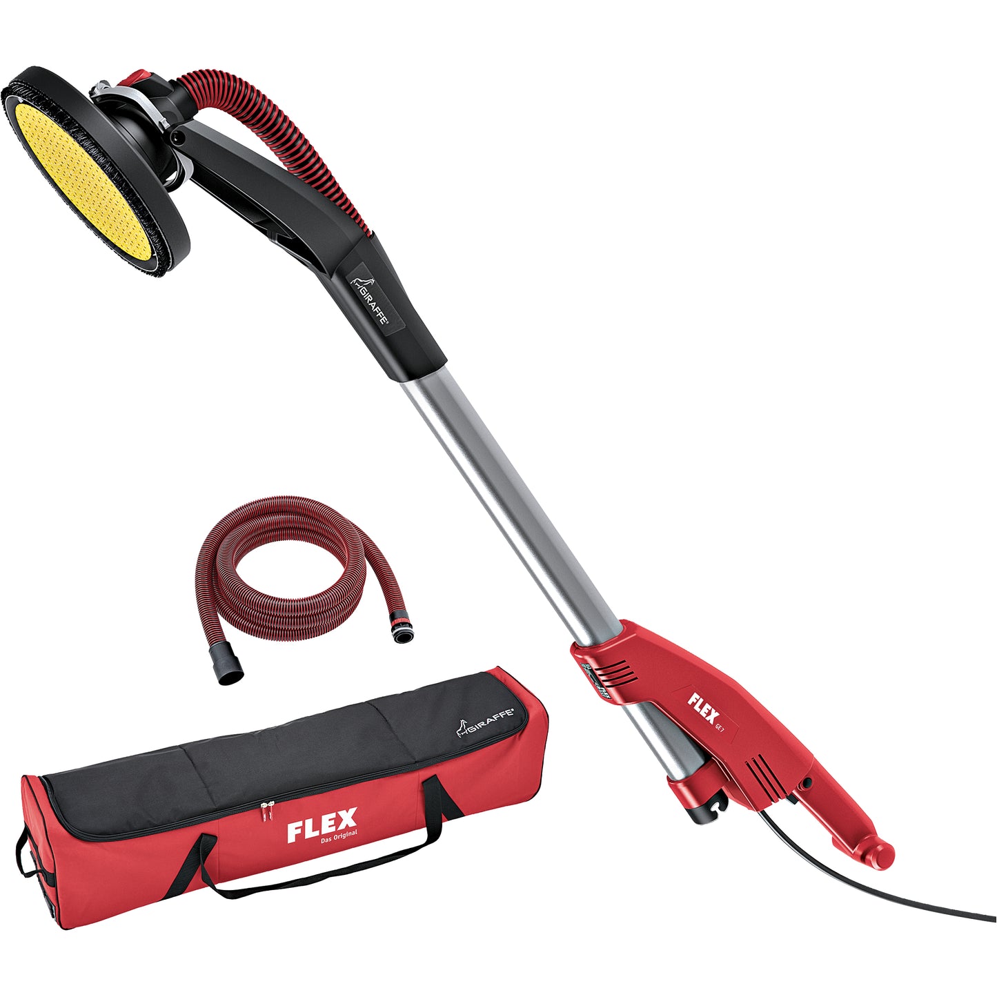 Žirafa na opracování stěn a stropů se systémem výměnných brusných hlav GE 7 + MH-O + SH